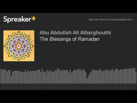 The Blessings of Ramadan